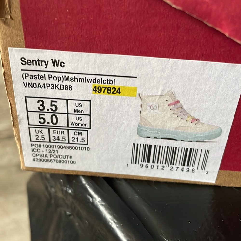 Vans Sentry Wc Pastel Pop Women’s High Top Suede Snea… Gem